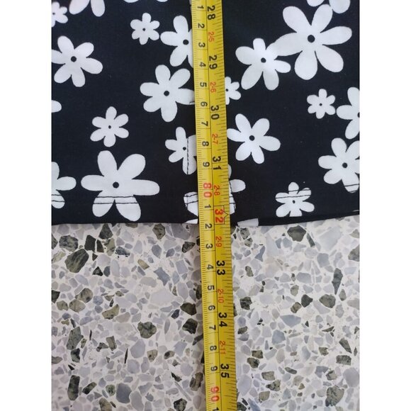 art class. Girls black and white floral print dress and white shirt sleeve. NWT - Picture 8 of 10